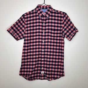 Men's IZOD Saltwater Dockside Chambray Classic-Fit Patterned Button-Down Shirt